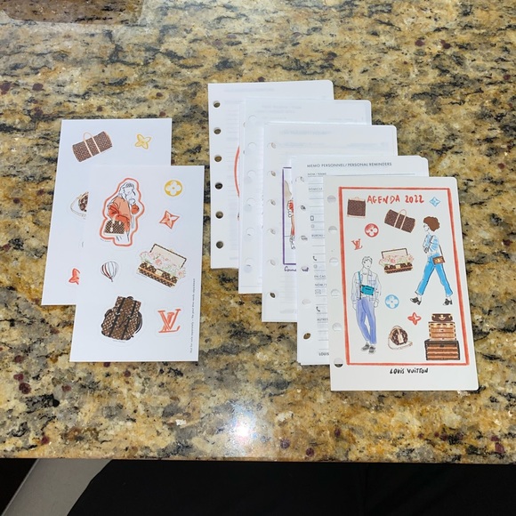 Louis Vuitton RA4252 2022 AGENDA REFILL - Picture 7 of 8